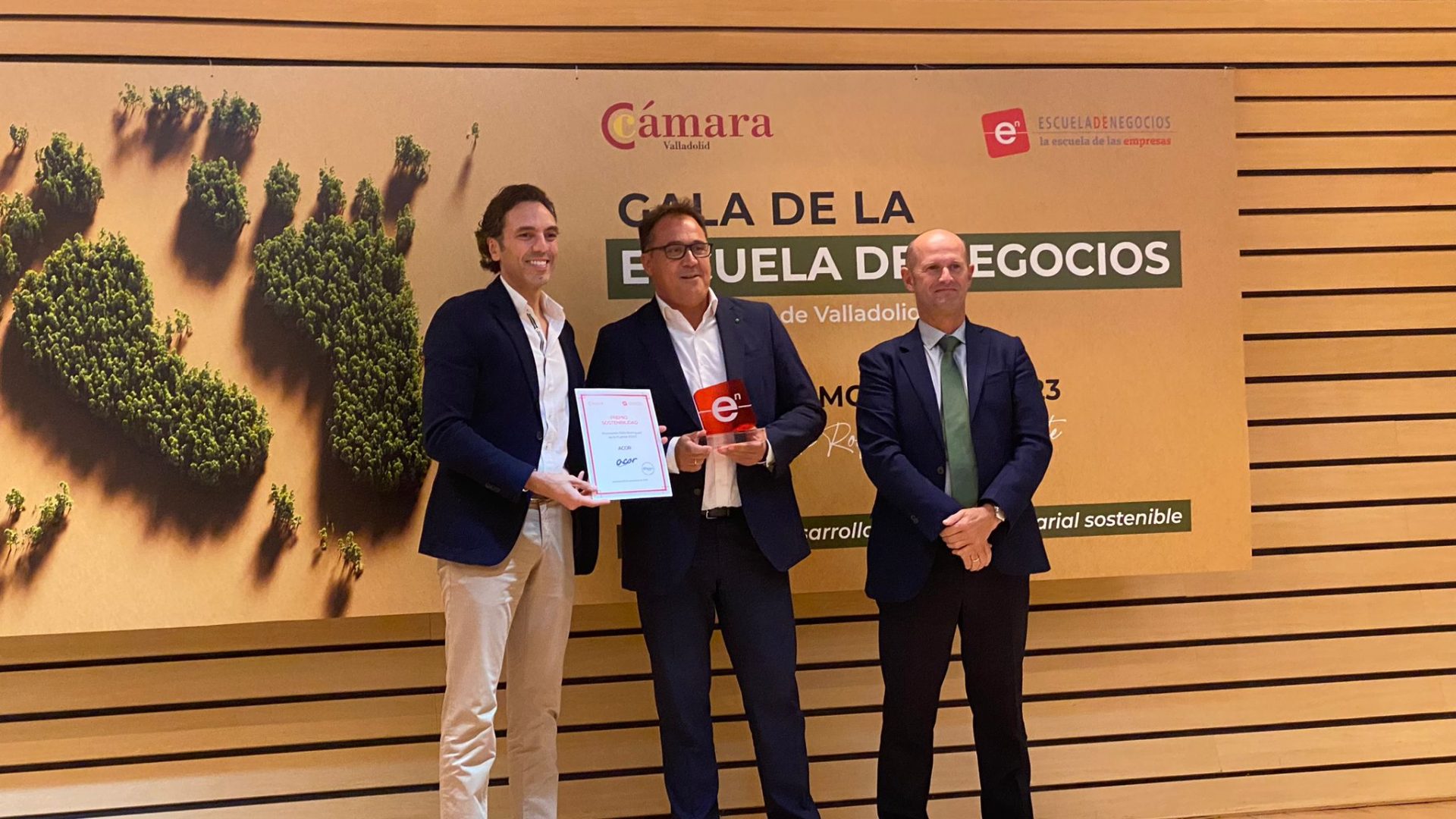 Premio Sostenibilidad Cámara de Comercio Valladolid