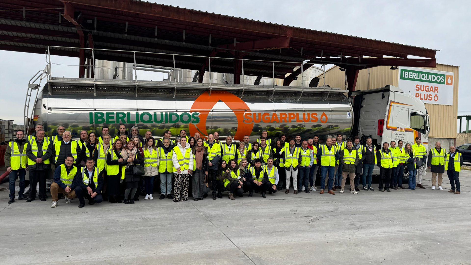 Foto de familia del X Aniversario de Iberlíquidos